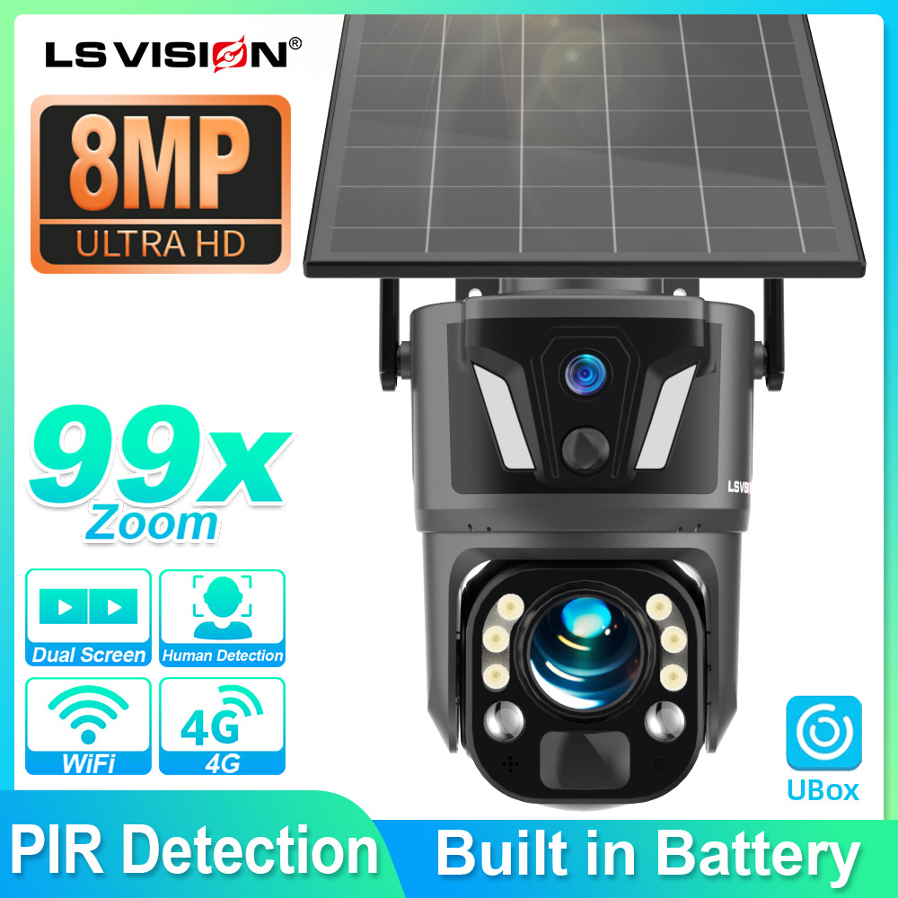 Garden Camera - LS VISION 4K 8MP Buitencamera's voor
