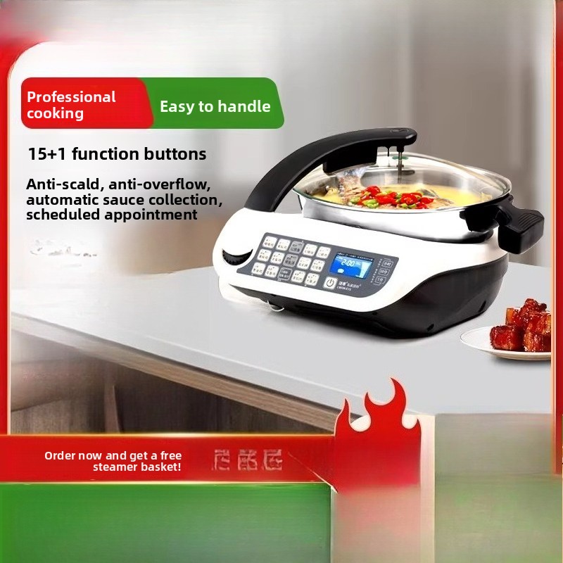 Smart Pot - E15 slimme kookrobot, multifunctionele keukenmachine met