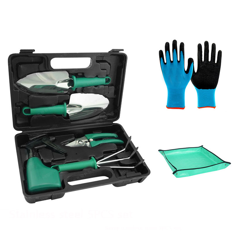 Indoor Garden Kit - Tuin gereedschapset roestvrij staal extra sterk