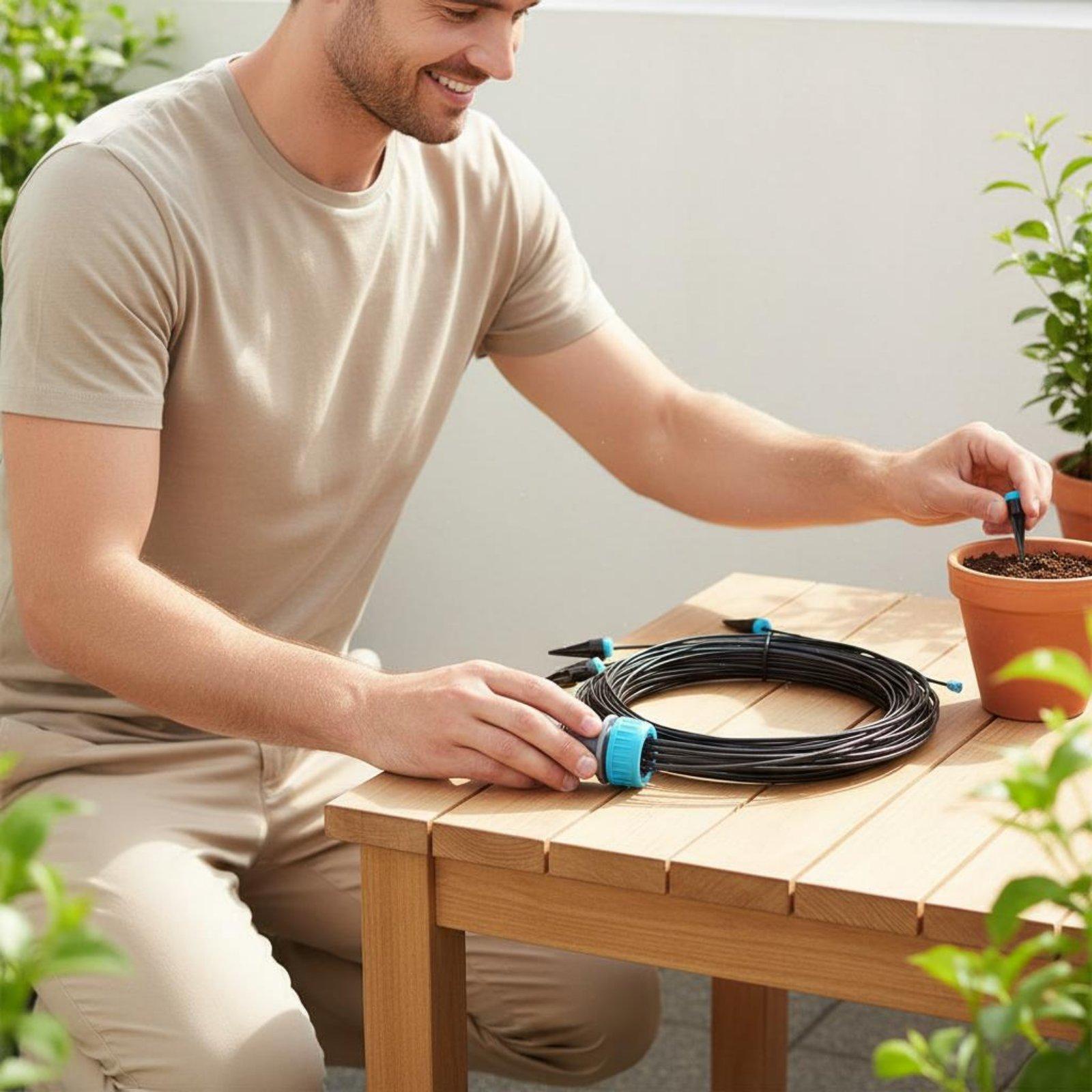 10-kops druppelirrigatiesystee - Automatic Watering recensie en prijs