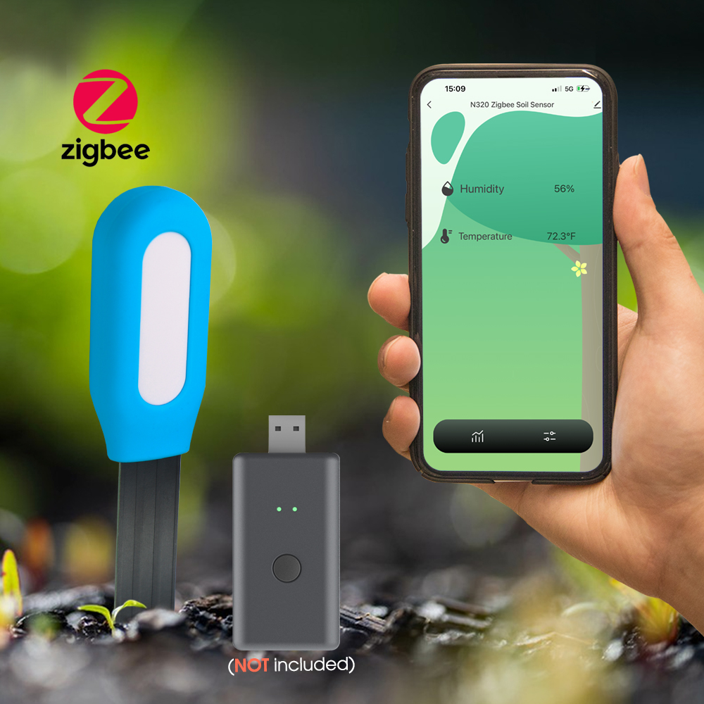 Slimme Zigbee-bodemsensor voor - Plant Monitor recensie en prijs