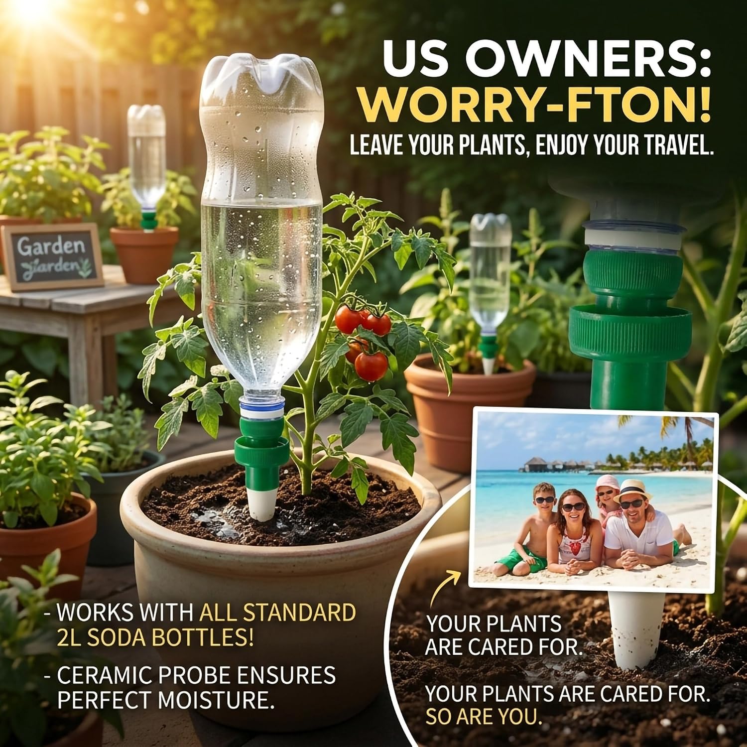 Terracotta watergeefsysteem vo - Plant Sensor recensie en prijs