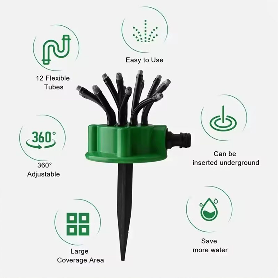 360 °   Automatische roterende - Automatic Watering recensie en prijs