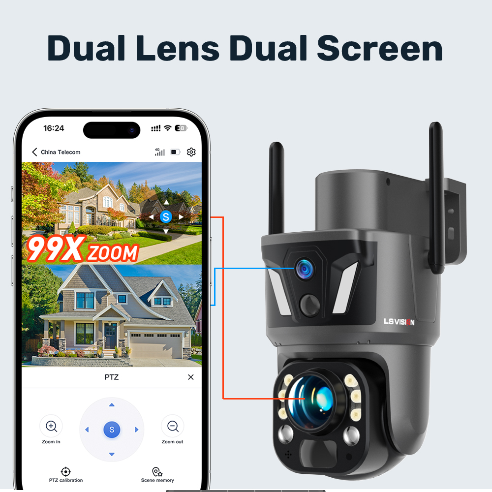 LS VISION 4K 8MP Buitencamera' - Garden Camera recensie en prijs