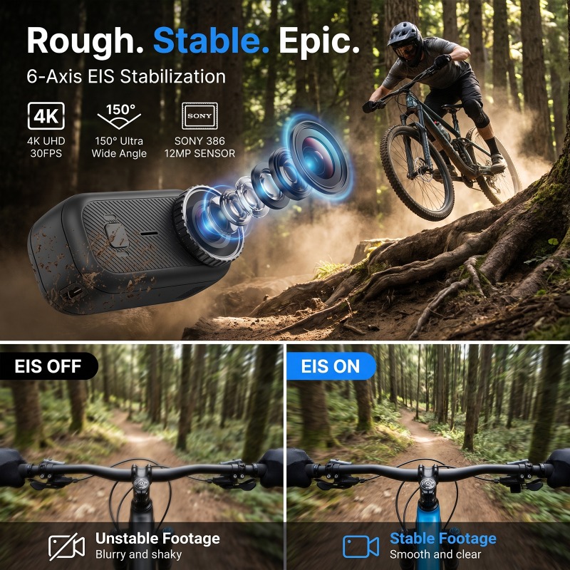 APEX Action 4K Camera Mini POV - Garden Camera recensie en prijs