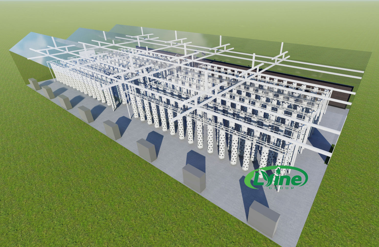Slimme hangende kolom hydrocul - Hydroponic Tower recensie en prijs