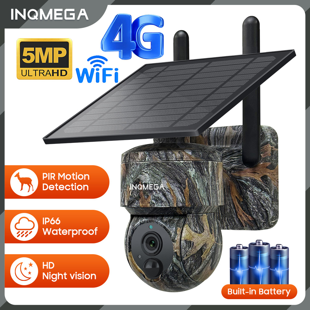 INQMEGA 5MP 4G / WIFI Draadloz - Garden Camera recensie en prijs
