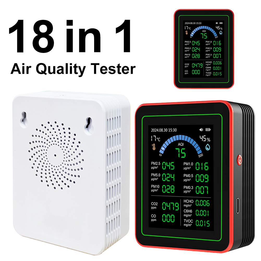 18-in-1 luchtkwaliteitsmonitor - Plant Monitor recensie en prijs