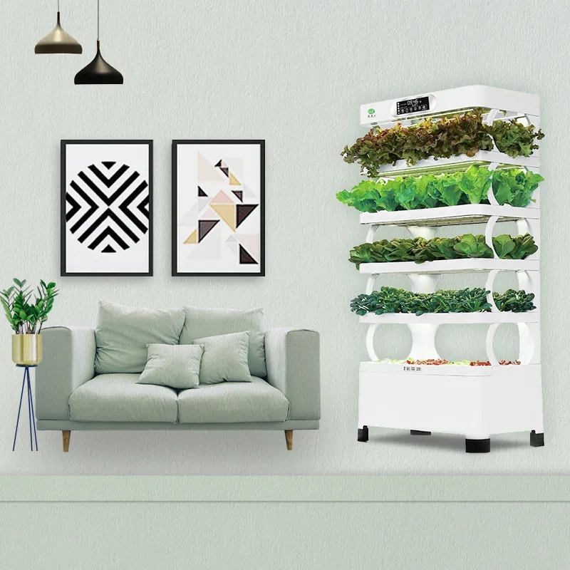 Verticale hydroponische binnen - Smart Garden System recensie en prijs