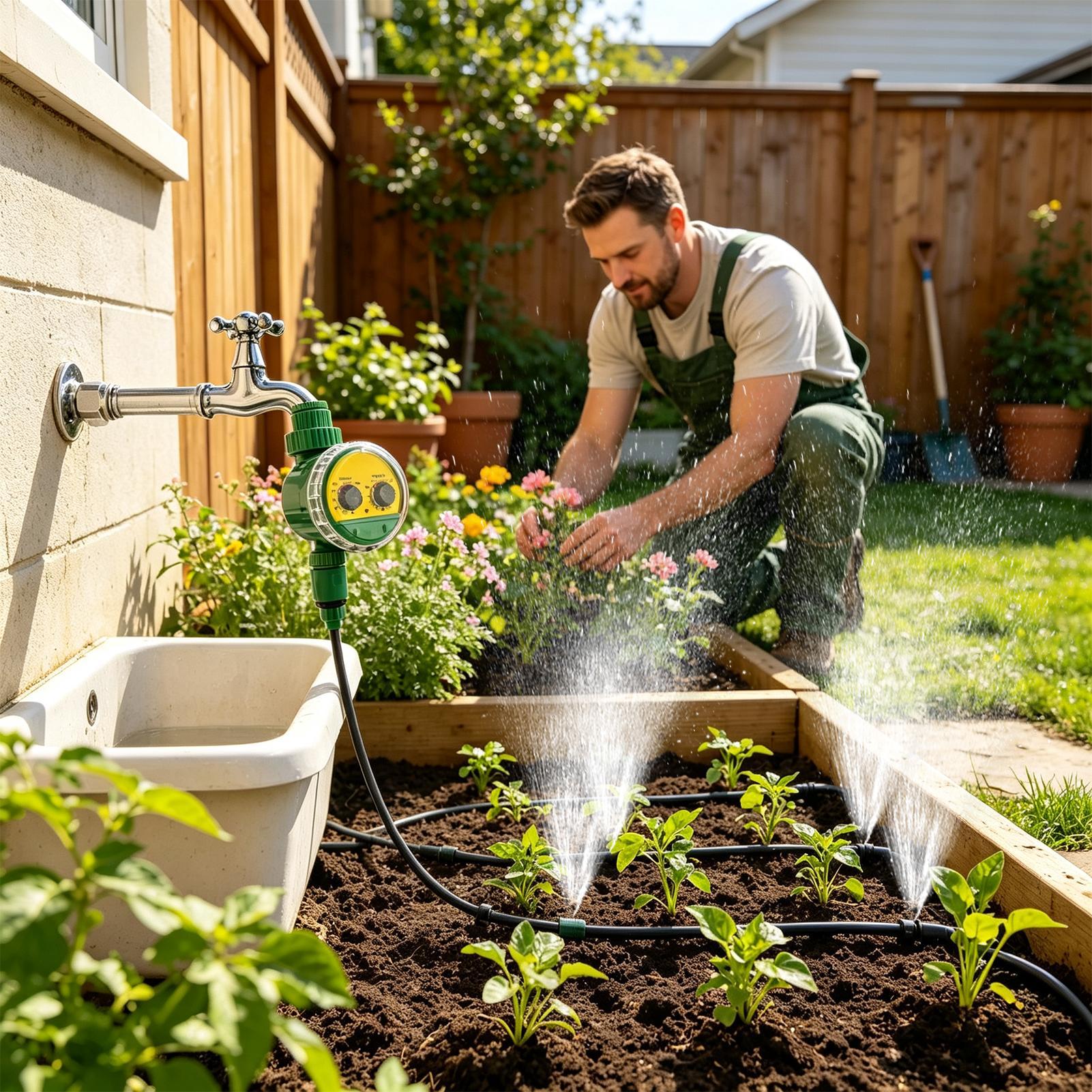 Sprinkler Timer Voor Tuinslang - Automatic Watering recensie en prijs
