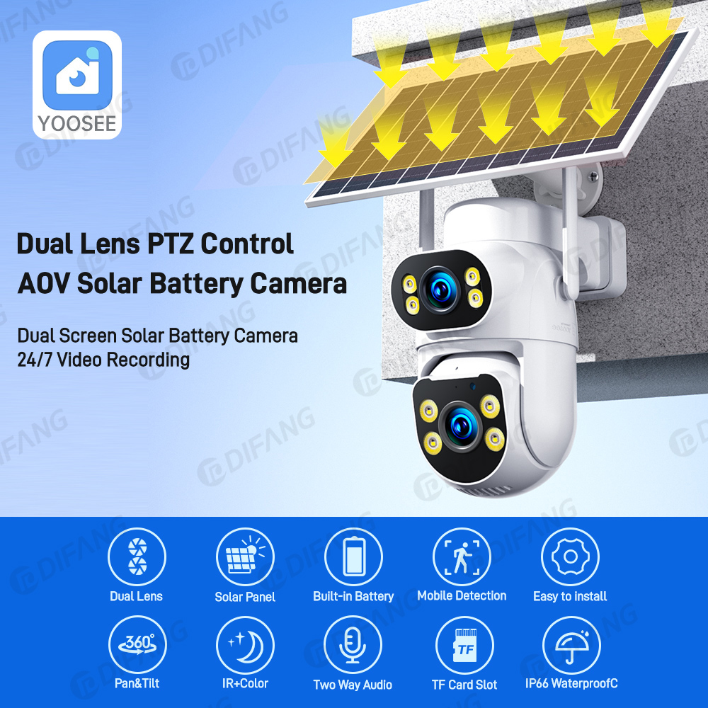 Yoosee 8MP Solar AOV 4G SIM be - Garden Camera recensie en prijs