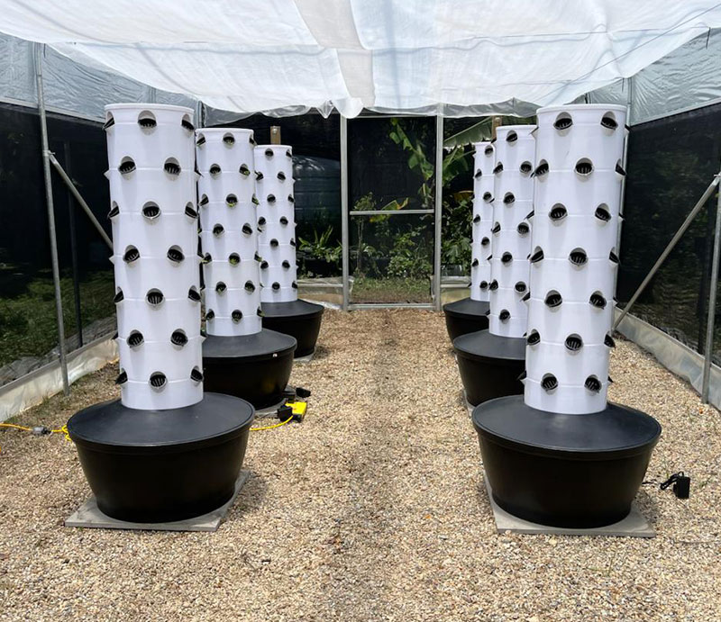 Hoogwaardig, eenvoudig te inst - Hydroponic Tower recensie en prijs