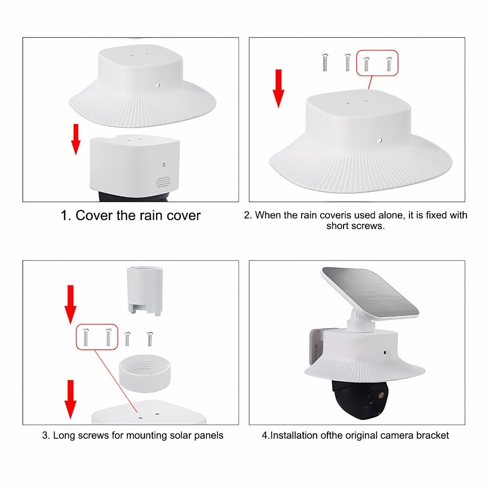 Beschermhoes tegen regen, zon  - Eufy Camera S340 recensie en prijs