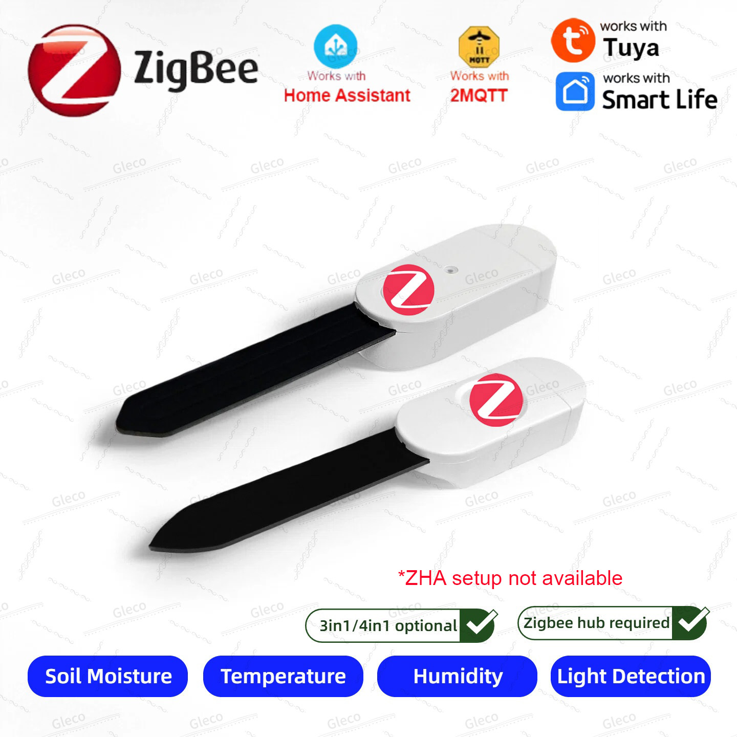 Zigbee Bodemvochtsensor Meter  - Plant Monitor recensie en prijs