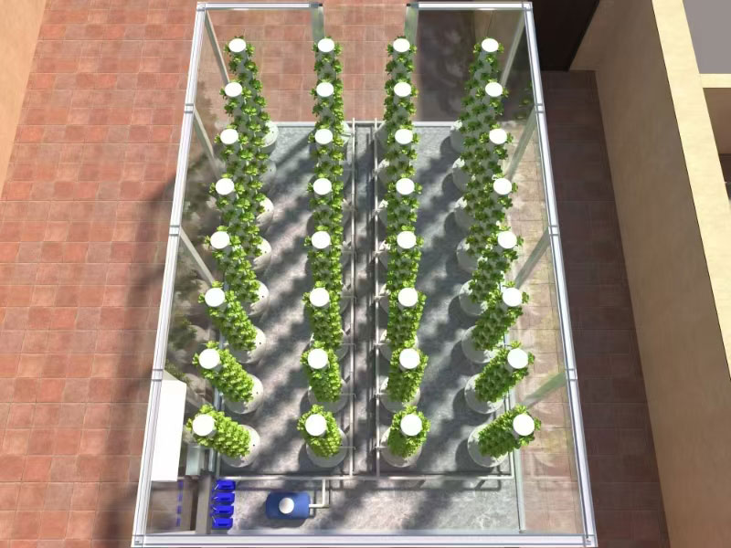 Verticale boerentoren voor thu - Hydroponic Tower recensie en prijs