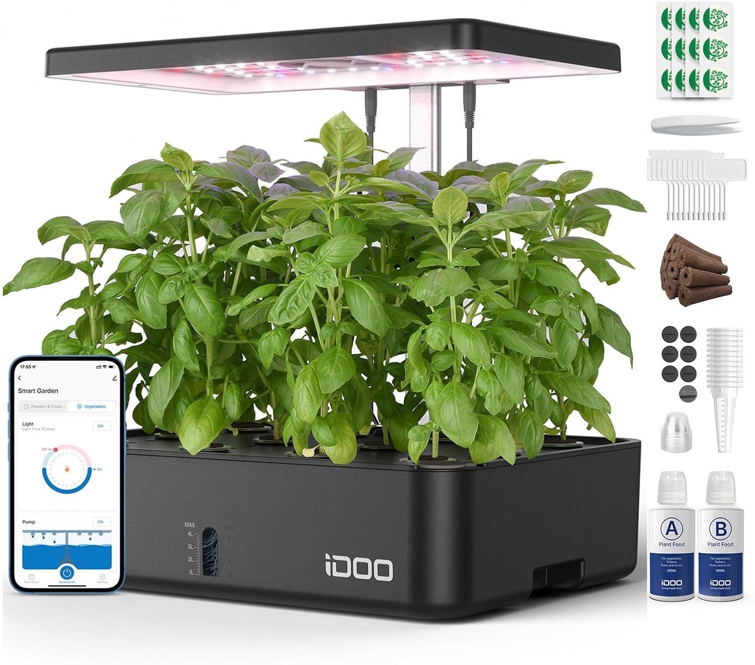12 Pods WiFi Hydroponisch Kwee - Indoor Garden Kit recensie en prijs