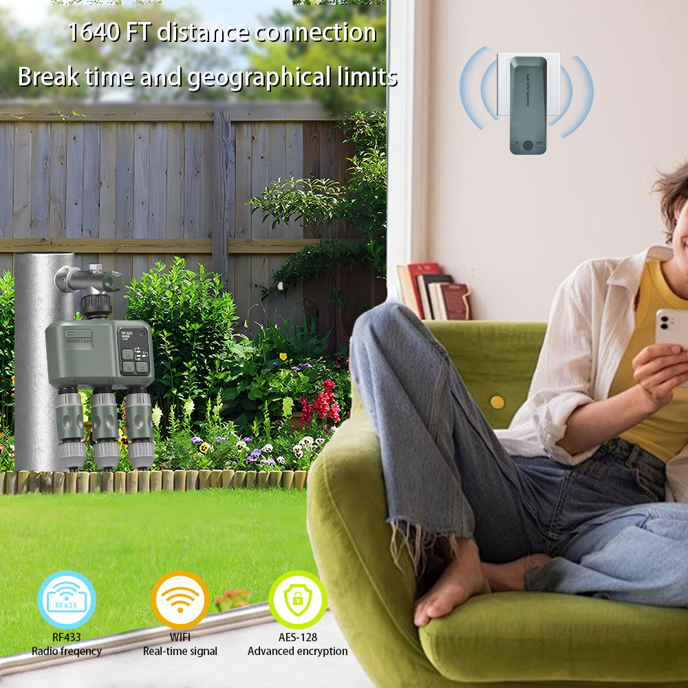 Tuya Wifi+RF433 3-uitlaat wate - Smart Garden Kit recensie en prijs