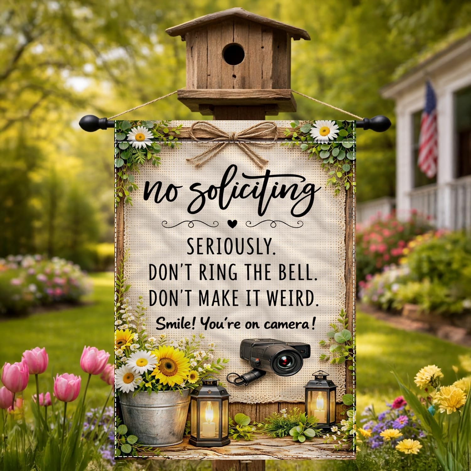 Geen reclame, niet bellen, tui - Garden Camera recensie en prijs